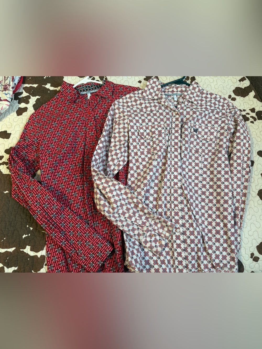 Cinch Women’s Button Up Western Long Sleeve Medium